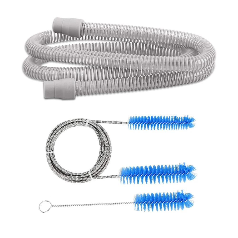 Cpap Hose and CPAP Hose Tube Hook & Hose Brush Keep Cpap Supplies Set Clean Tidy - Tube Holder Tube Flexible Cleaner Brush - Imagen 10