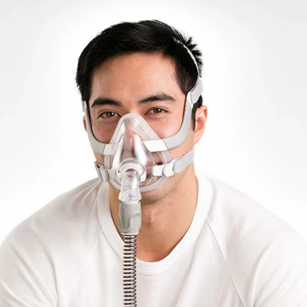 FM50 Full Face Mask CPAP Auto CPAP APAP BIPAP Machine Size S/M/L CPAP Full Face Mask For Anti Snoring And Sleep Aiding APNEA - Imagen 5