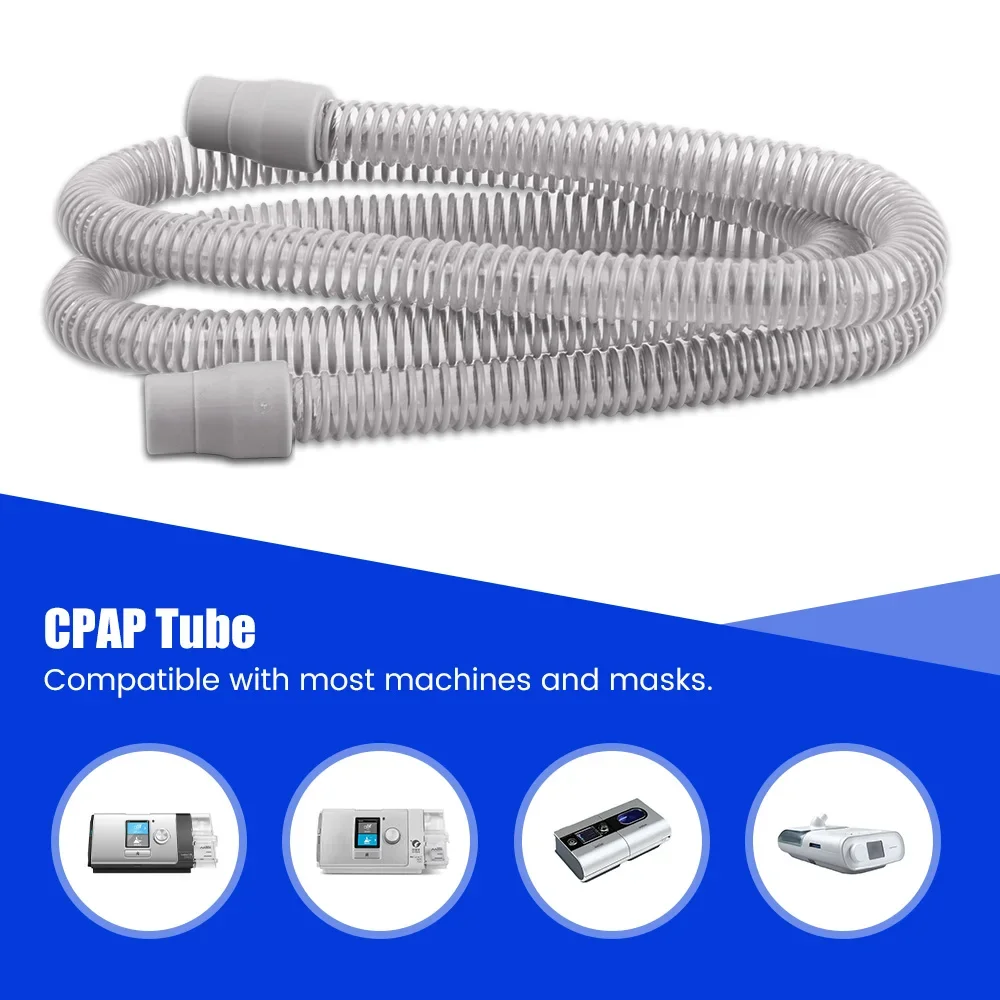 Cpap Hose and CPAP Hose Tube Hook & Hose Brush Keep Cpap Supplies Set Clean Tidy - Tube Holder Tube Flexible Cleaner Brush - Imagen 2