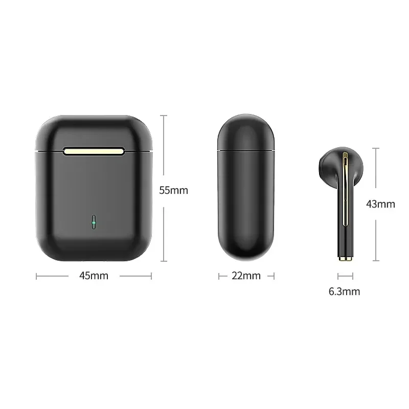 Xiaomi Wireless Earphones J18 In Ear TWS Bluetooth Ture Sport Headphones HiFI Stereo Game Waterproof Headset With Microphone - Imagen 5