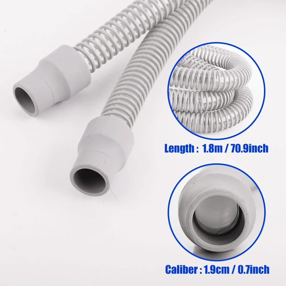 Cpap Hose and CPAP Hose Tube Hook & Hose Brush Keep Cpap Supplies Set Clean Tidy - Tube Holder Tube Flexible Cleaner Brush - Imagen 3